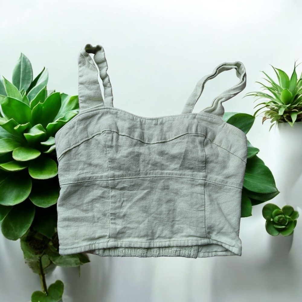 Abercrombie & Fitch Mint GreenCrop Top